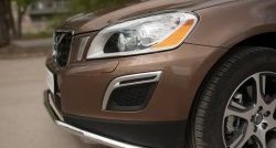 15 249 р. Одинарная защита переднего бампера диаметром 42 мм SLITKOFF  Volvo XC60 (2008-2013)  дорестайлинг  с доставкой в г. Керчь. Увеличить фотографию 3