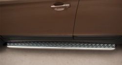 24 649 р. Широкая защита порогов SLITKOFF  Volvo XC60 (2008-2017)  дорестайлинг,  рестайлинг  с доставкой в г. Керчь. Увеличить фотографию 3