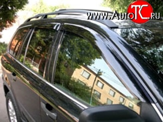 4 499 р. Дефлекторы окон (ветровики) Novline 4 шт Volvo XC90 C 1-ый рестайлинг (2006-2009)  с доставкой в г. Керчь