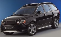 3 449 р. Реснички на фары INDIVIDUAL Volvo XC90 C 1-ый рестайлинг (2006-2009) (Неокрашенные)  с доставкой в г. Керчь. Увеличить фотографию 2