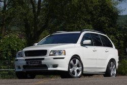 3 449 р. Реснички на фары INDIVIDUAL Volvo XC90 C 1-ый рестайлинг (2006-2009) (Неокрашенные)  с доставкой в г. Керчь. Увеличить фотографию 4